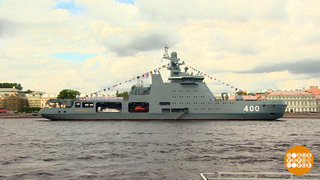 Знакомьтесь: патрульный корабль «Иван Папанин», уникальный боевой ледокол. Доброе утро. Фрагмент