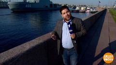 Санкт-Петербург готовится к военно-морскому празднику. Доброе утро. Фрагмент