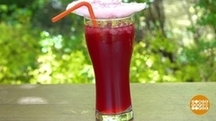 Освежающий напиток из чая каркаде. Доброе утро. Фрагмент 