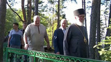 Владимир Путин и Александр Лукашенко осмотрели часовню Валаамской иконы Божией Матери