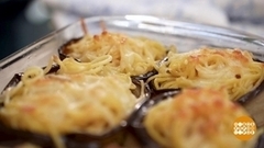 Паста в баклажанах от Марии Суровой. Доброе утро. Фрагмент 