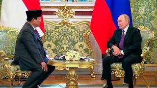 Владимир Путин принял избранного президента, министра обороны Индонезии Прабово Субианто