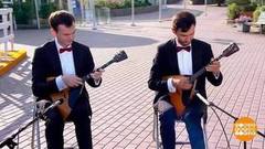 Дуэт балалаечников — Никита и Андрей Говоровы. Доброе утро. Фрагмент 