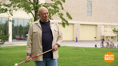 Михаил Ханов и крокет — это не слабо! Доброе утро. Суббота. Фрагмент