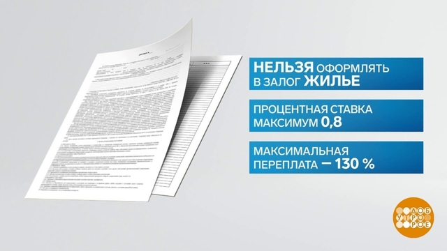 Микрозаймы: как не нарваться на жуликов. Доброе утро. Фрагмент