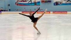 Алена Принева. Произвольная программа. Контрольные прокаты сборной России по фигурному катанию среди юниоров 2024