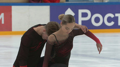 Варвара Черемных — Андрей Рудь. Короткая программа. Контрольные прокаты сборной России по фигурному катанию среди юниоров 2024