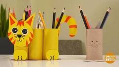 «Зайчик» для канцелярии. Доброе утро. Фрагмент 