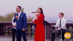 Анастасия Пегасова, Влад Косарев и бэнд к 90-летию Эдуарда Хиля. Доброе утро. Фрагмент