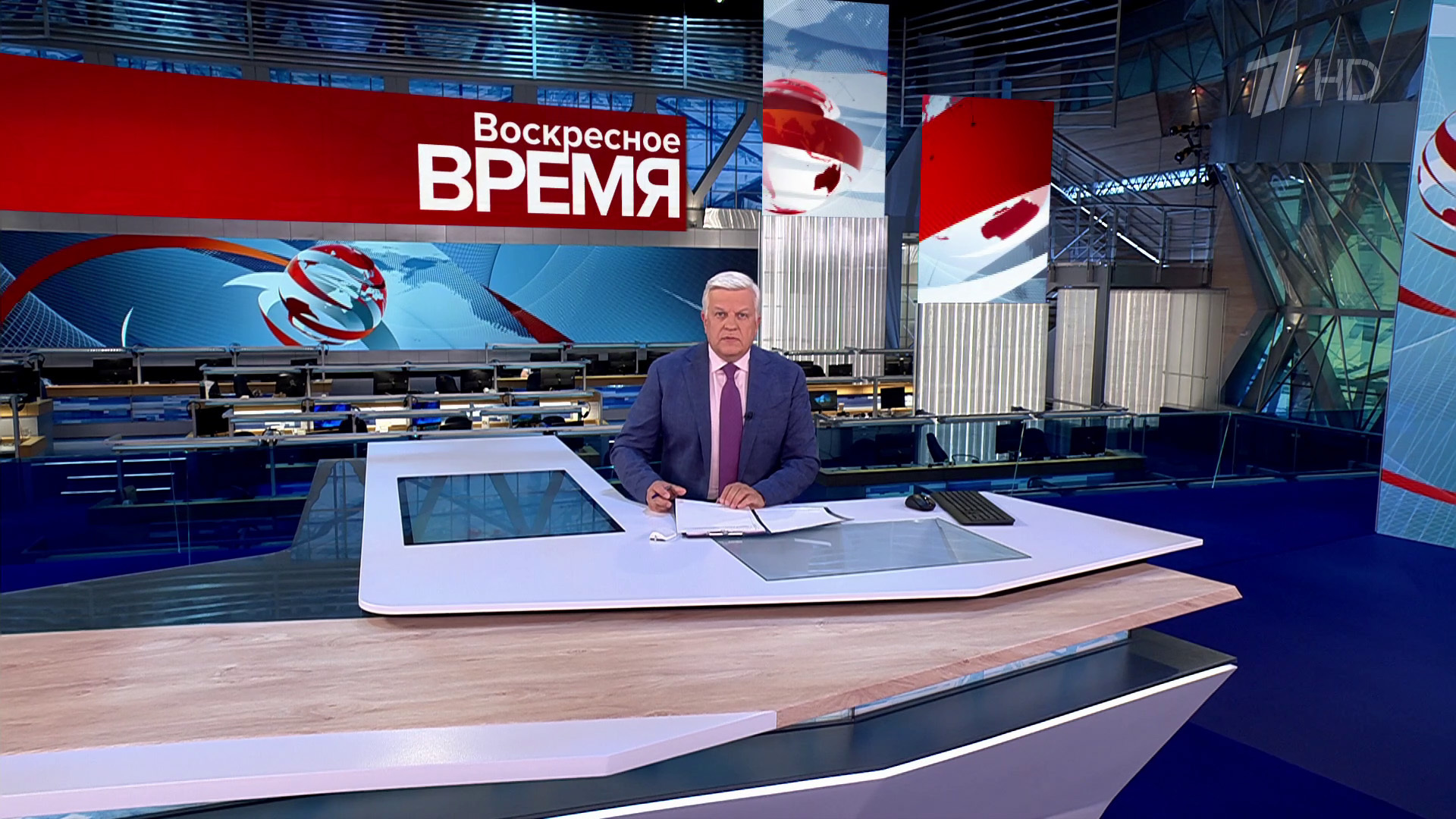 Выпуск программы «Воскресное время» в 21:00  8 сентября 2024