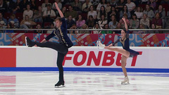 Алиса Блинникова — Алексей Карпов. Короткая программа. Контрольные прокаты сборной России по фигурному катанию 2024