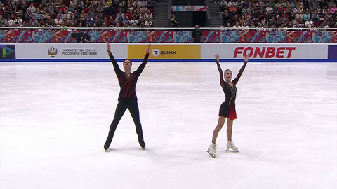 Наталья Хабибуллина — Илья Княжук. Короткая программа. Контрольные прокаты сборной России по фигурному катанию 2024