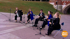 Ансамбль балалаечников Российской академии музыки им. Гнесиных. Доброе утро. Фрагмент 