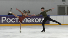 Вероника Меренкова — Даниль Галимов. Произвольная программа. Юниоры. Москва. Гран-при России по фигурному катанию 2024/25