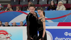 Василиса Григорьева — Евгений Артющенко. Ритм-танец. Магнитогорск. Гран-при России по фигурному катанию 2024/25