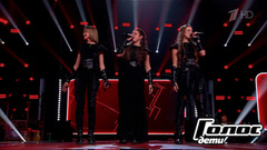 Александра Леонова, Раяна Ибатуллина и Нелли Байматова. «Один в поле воин». Поединки. Голос.Дети 11. Фрагмент выпуска от 25.10.2024