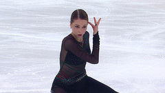 Ксения Синицына. Короткая программа. Магнитогорск. Гран-при России по фигурному катанию 2024/25