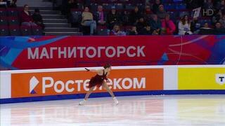 Фигуристка Фролова набрала 77,33 балла и лидирует в короткой программе Гран-при