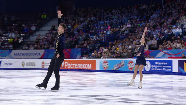 Алиса Блинникова — Алексей Карпов. Короткая программа. Магнитогорск. Гран-при России по фигурному катанию 2024/25
