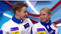 «Душа моя улетала не в ту сторону». Анастасия Мухортова и Дмитрий Евгеньев о коротком прокате. Магнитогорск. Гран-при России по фигурному катанию 2024/25