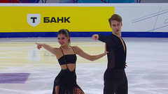 Дарья Савкина — Александр Вахнов. Ритм-танец. Магнитогорск. Гран-при России по фигурному катанию 2024/25