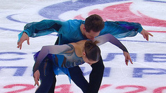 Елизавета Пасечник — Дарио Чиризано. Произвольный танец. Магнитогорск. Гран-при России по фигурному катанию 2024/25