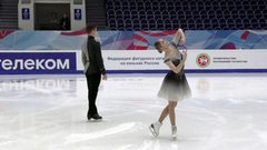 Елизавета Ростилова — Денис Ауров. Произвольный танец. Юниоры. Казань. Гран-при России по фигурному катанию 2024/25