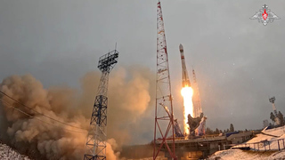 Минобороны показало кадры запуска ракеты-носителя «Союз-2.1а» с разных ракурсов