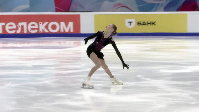 Маргарита Базылюк выиграла этап с пятью ультра-си. Произвольная программа. Казань. Гран-при России по фигурному катанию 2024/25