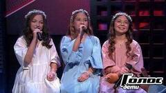 Елена Турчина, Кира Куликова и Эвелина Радбиль перед Поединками