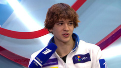 «Видел оценки Глеба, ноги сильнее задрожали». Владислав Дикиджи о произвольном прокате. Казань. Гран-при России по фигурному катанию 2024/25