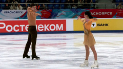 Майя Шегай — Андрей Шадерков. Короткая программа. Юниоры. Красноярск. Гран-при России по фигурному катанию 2024/25