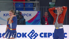 Алиса Крайнюкова — Семен Нетсев. Ритм-танец. Красноярск. Гран-при России по фигурному катанию 2024/25