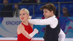Ольга Федорова — Павел Драко. Ритм-танец. Красноярск. Гран-при России по фигурному катанию 2024/25