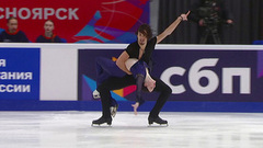 Анна Коломенская — Артем Фролов. Ритм-танец. Красноярск. Гран-при России по фигурному катанию 2024/25