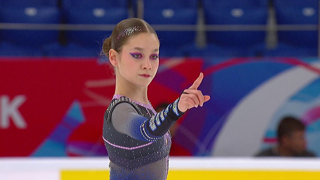 Мария Агаева. Короткая программа. Красноярск. Гран-при России по фигурному катанию 2024/25