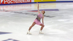Арина Видинеева. Короткая программа. Красноярск. Гран-при России по фигурному катанию 2024/25