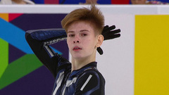 Никита Сенцов. Короткая программа. Красноярск. Гран-при России по фигурному катанию 2024/25