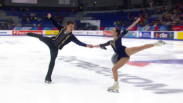 Алиса Блинникова — Алексей Карпов. Короткая программа. Красноярск. Гран-при России по фигурному катанию 2024/25
