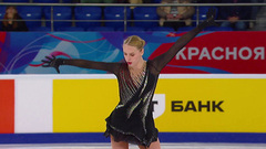 Арина Видинеева. Произвольная программа. Красноярск. Гран-при России по фигурному катанию 2024/25