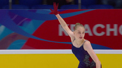 Виктория Нестерова. Произвольная программа. Красноярск. Гран-при России по фигурному катанию 2024/25