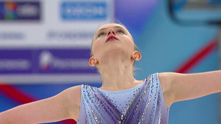 Елена Черникова. Произвольная программа. Красноярск. Гран-при России по фигурному катанию 2024/25