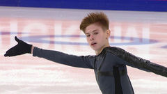 Никита Сенцов. Произвольная программа. Красноярск. Гран-при России по фигурному катанию 2024/25
