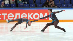 Зоя Ковязина — Артемий Мохов. Короткая программа. Юниоры. Москва. Гран-при России по фигурному катанию 2024/25