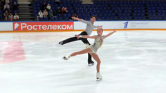 Полина Шешелева — Егор Карнаухов. Короткая программа. Юниоры. Москва. Гран-при России по фигурному катанию 2024/25