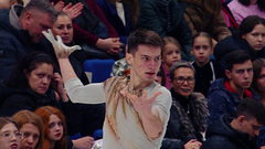 Даниил Постарнаков. Произвольная программа. Москва. Гран-при России по фигурному катанию 2024/25