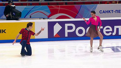 Екатерина Андреева — Дмитрий Блинов. Ритм-танец. Санкт-Петербург. Гран-при России по фигурному катанию 2024/25