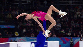 Ясмина Кадырова — Илья Миронов. Произвольная программа. Санкт-Петербург. Гран-при России по фигурному катанию 2024/25