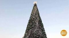 Скоро Новый год! Города наряжаются... Доброе утро. Фрагмент