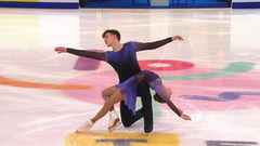 Зоя Ковязина — Артемий Мохов. Кубок Первого канала среди юниоров по фигурному катанию 2024